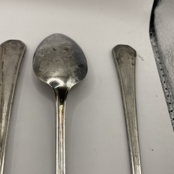 International Silver Co silver plated ice tea spoons set of 8 need polishing VTG - Picture 11 of 12
